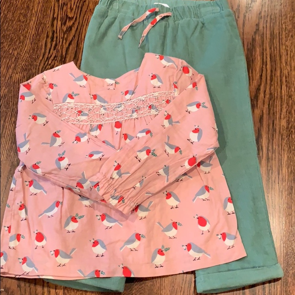 Baby Boden pants and top